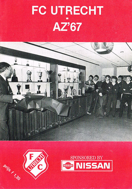 AZ Programma 11-maa-1984 Utrecht uit